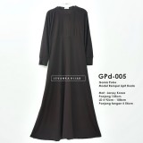 GPd-005 Gamis Polos Rempel Dada